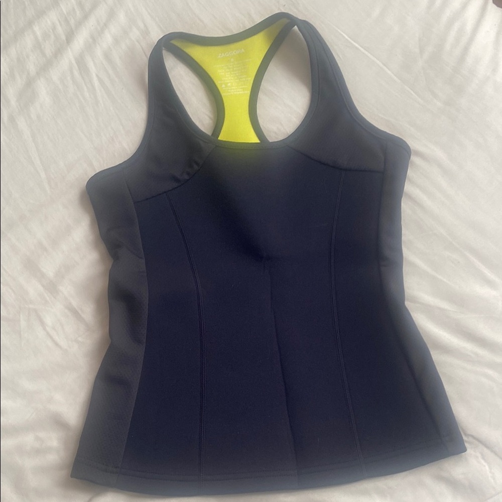 Black Athletic Tank Top